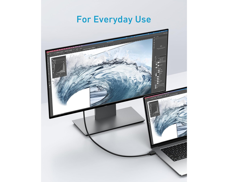 ANKER Video kabl HDMI (M) - HDMI (M) 8K 1.8m crni - Слика 4