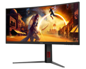 AOC 34 inča CU34G4Z WQHD 3440x1440 Fast VA 240 Hz zakrivljeni gaming monitor outlet