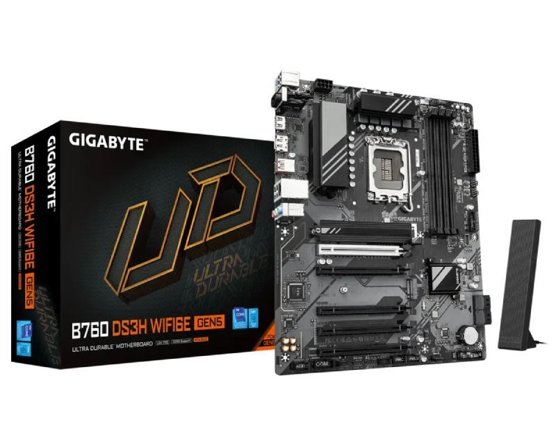 GIGABYTE B760 DS3H WF6E GEN5 rev. 1.x matična ploča - Слика 4