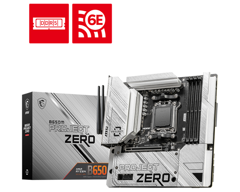 MSI B650M PROJECT ZERO matična ploča - Слика 3