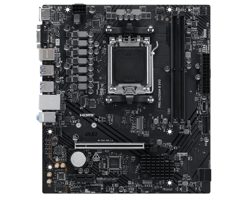 MSI PRO A620AM-B EVO matična ploča - Слика 4