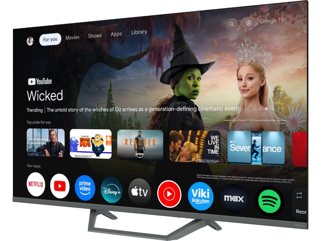 Televizor TESLA Q50E655GUS/QLED/50"/4K/Smart/Google TV/siva - Слика 4
