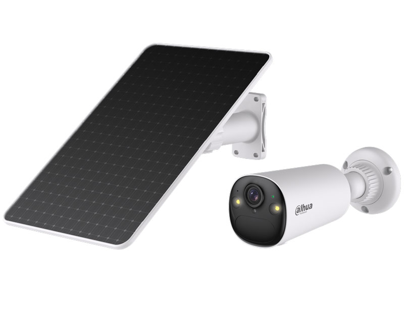 DAHUA KIT/BF4CP-4G-XL/M0508 4MP 4G Battery Bullet Network kamera Solar Monitoring System - Слика 3