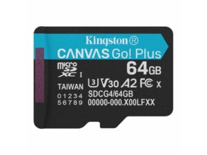 KINGSTON Memorijska kartica U3 V30 microSDXC 64GB Canvas Go Plus 200MB/s A2 SDCG4/64GBSP