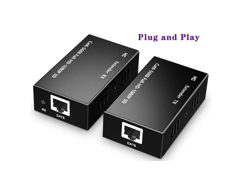 GEMBIRD DEX-HDMI-06 HDMI Ekstender 60m active - Слика 2