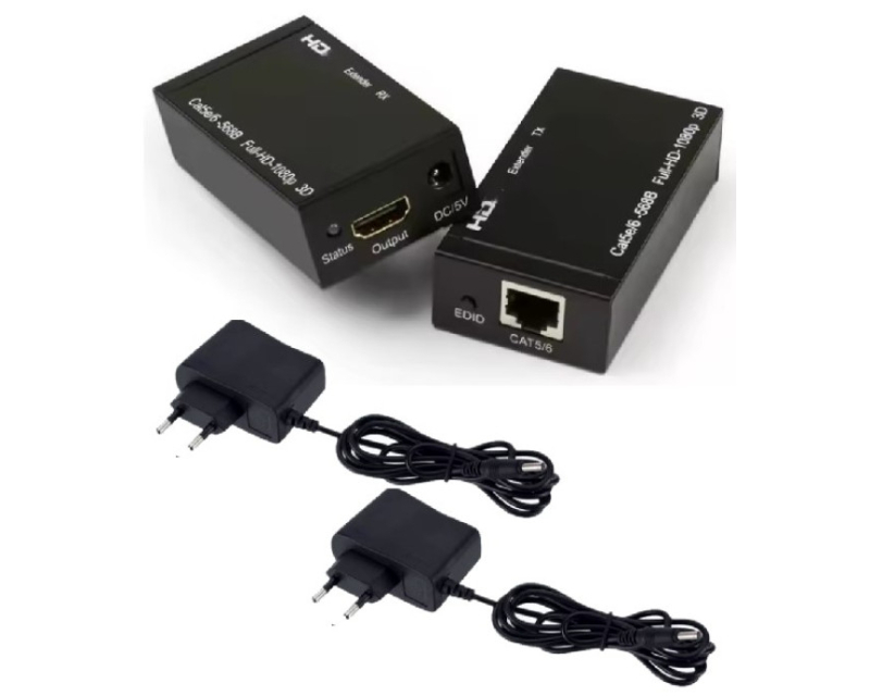 GEMBIRD DEX-HDMI-06 HDMI Ekstender 60m active - Слика 4