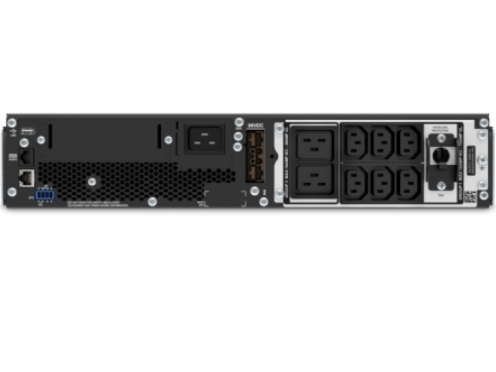 UPS, APC, Smart-UPS, 3000VA, On-Line, doble conv, Rack 2U , 230V, 8xC13+2xC19, SmartSlot, rail set - Слика 2