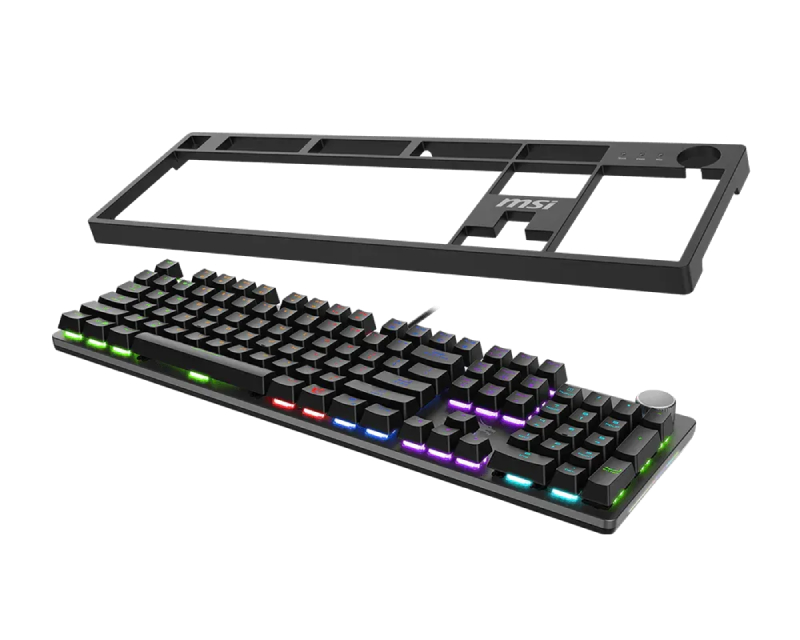 MSI FORGE GK320 (red switch) US crna tastatura - Слика 3
