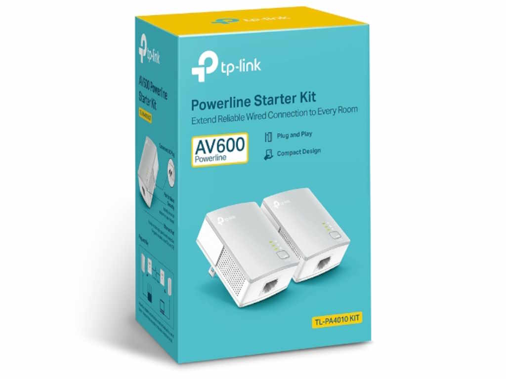 Powerline adapter TP-LINK TL-PA4010KIT AV600/600Mbps/Homeplug AV/300m - Слика 3