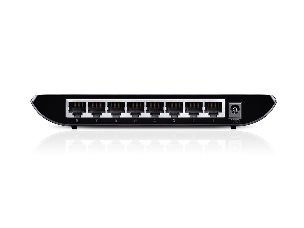 Switch TP-LINK TL-SG1008D Gigabit/8x RJ45/10/100/1000Mbps/plasticno kuciste - Слика 2