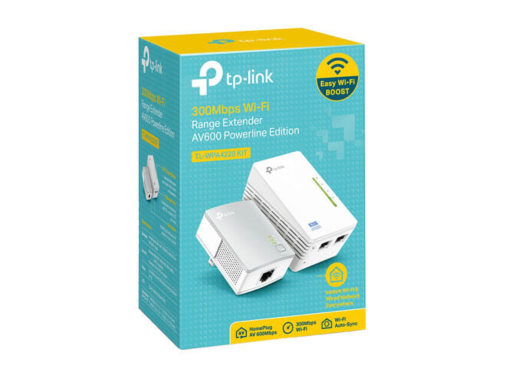 Powerline adapter TP-LINK TL-WPA4220KIT Wi-Fi/AV600/600Mbps/300Mbps/HomePlug AV/WPA4220-PA4010/300 - Слика 3