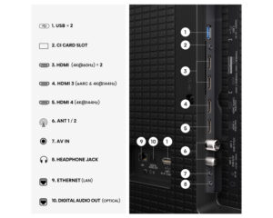 HISENSE 100 inča 100E7S PRO Hi-QLED 4K UHD Smart TV