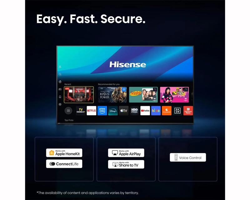 HISENSE 75 inča 75E7S PRO Hi-QLED 4K UHD Smart TV - Слика 8