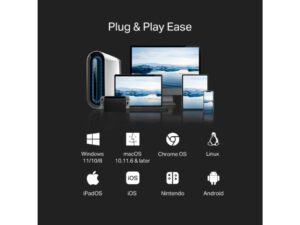Adapter TP-LINK UE310C USB-C /USB-A-> RJ45 Gigabit Ethernet Network