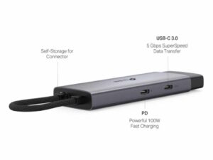 Hub TP-LINK UH5020C USB Type-C 5-Port Hub/1*HDMI 4K@60Hz/1*PD 100W/1*USB Type-C 5Gbps 2*USB Type-A 5