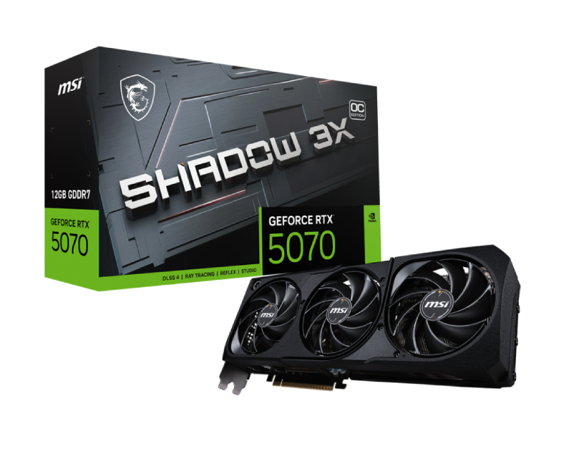MSI GeForce RTX 5070 12G SHADOW 3X OC grafička karta - Слика 2