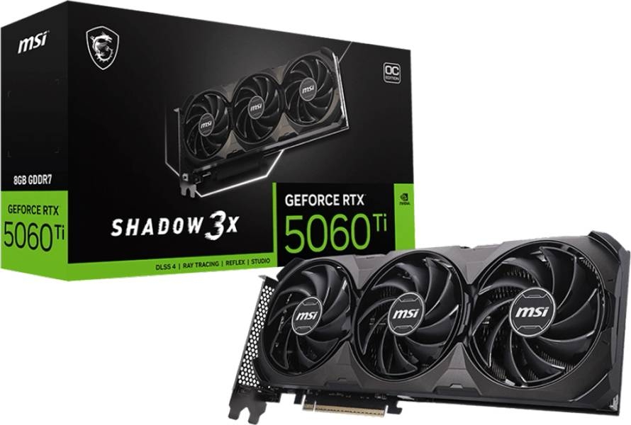 MSI GeForce RTX 5060 Ti 8G SHADOW 3X OC CLASSIC grafička karta - Слика 2
