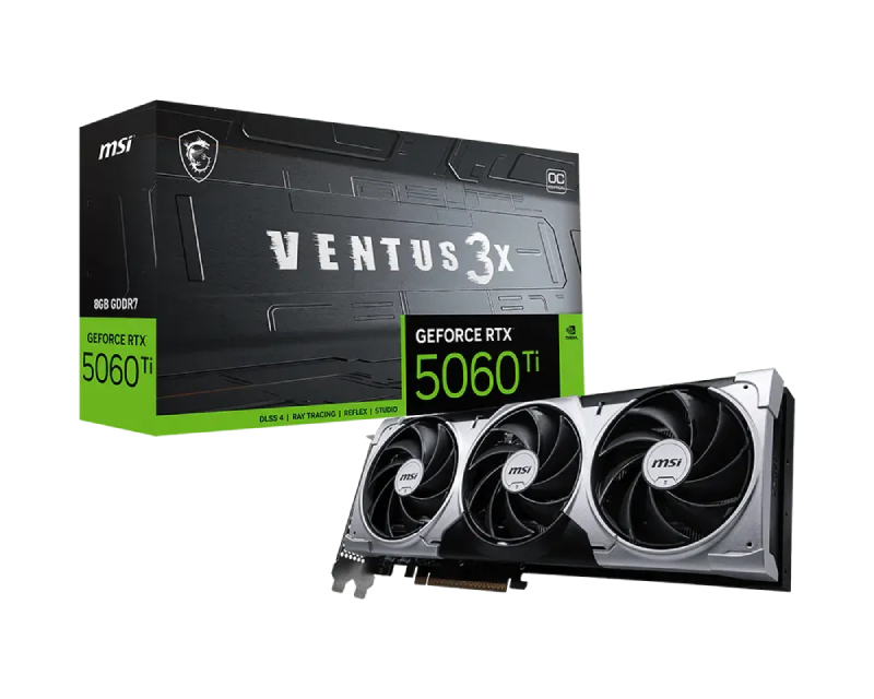 MSI GeForce RTX 5060 Ti 8G VENTUS 3X OC grafička karta - Слика 3