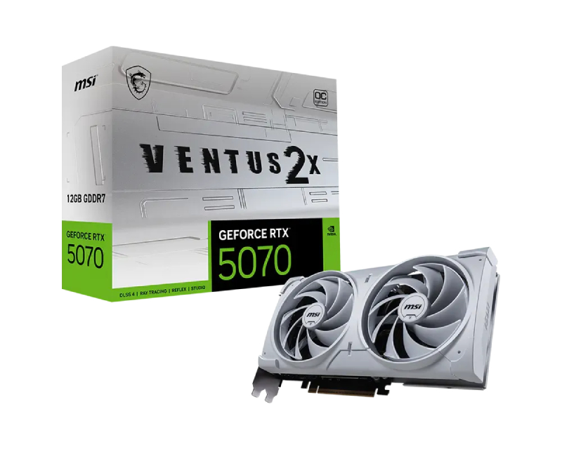 MSI GeForce RTX 5070 12G VENTUS 2X OC WHITE grafička karta - Слика 2
