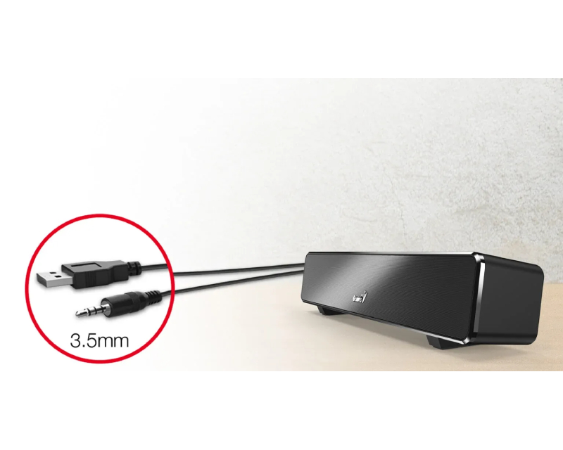 GENIUS USB SoundBar 100 crni - Слика 5