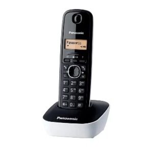 PANASONIC telefon KX-TG1611FXW crno-beli