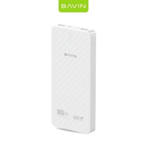 Bavin Power Bank 10000mAh 22.5W bela