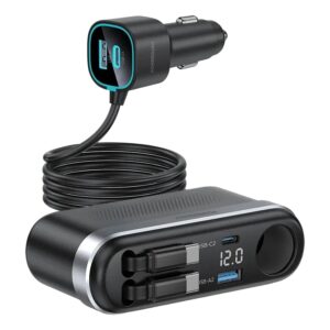 Powerology Auto punjač 60W Multi-Port