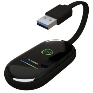 Porodo Play-X 2 in1 Wireless Android Carplay Adapter