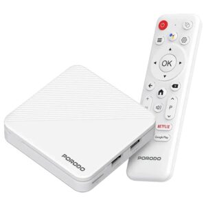 Porodo EchoBox 4K Android TV BOX 2GB/16GB