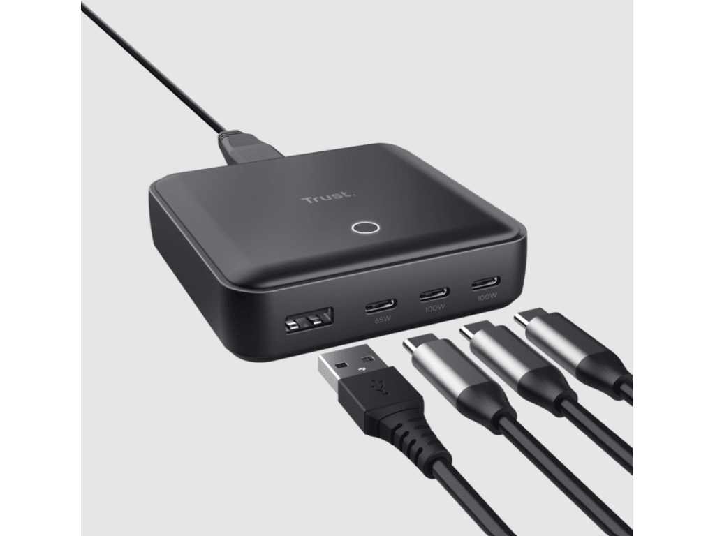 TRUST Punjac MAXO 100W 4-PORT DESKTOP CHARGER - Слика 3