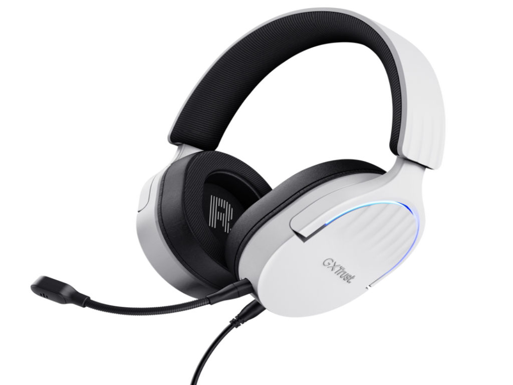 Slušalice TRUST GXT490W FAYZO 7.1/ USB/bela - Слика 5