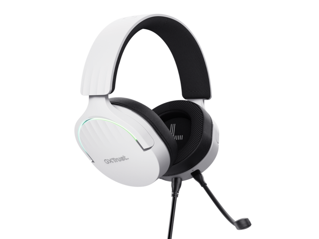 Slušalice TRUST GXT490W FAYZO 7.1/ USB/bela - Слика 2