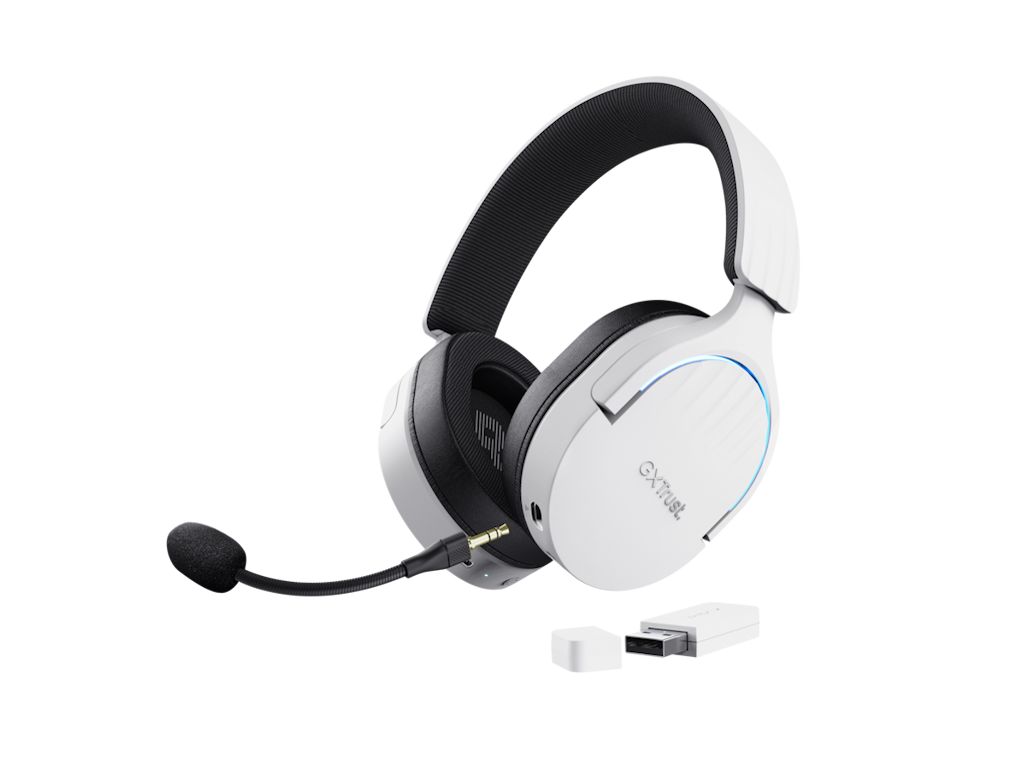 Slušalice TRUST GXT491W FAYZO WIRELESS/bela - Слика 3