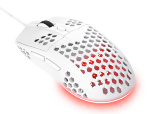 Miš TRUST GXT928W HELOX žični/gaming/bela