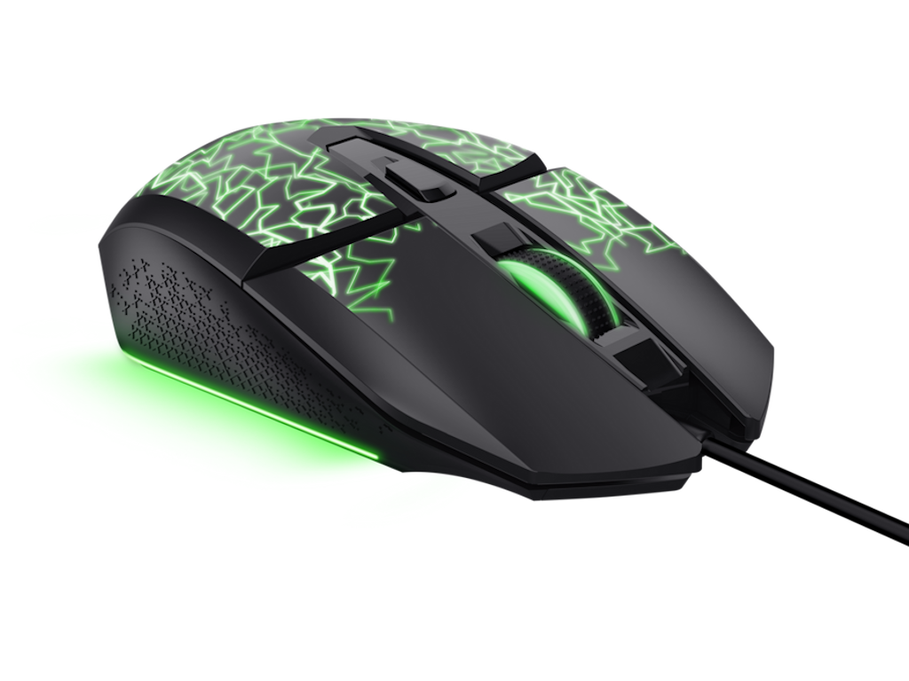 Miš TRUST GXT113 FELOX LED GAMING/crna - Слика 3