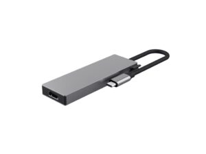 Adapter TRUST DALYX 5-IN-1 MULTIPORT/alu/siva