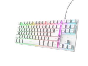 Tastatura TRUST GXT833 THADO žicna/RGB/SRB/gaming/bela