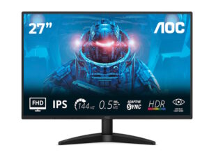 Monitor AOC 27B36X  27"/IPS/1920X1080/144Hz/0.5ms MPRT/HDMI,DP/Adaptive sync/VESA/crna