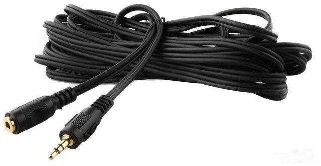 CCA-421S-5M Gembird 3.5mm stereo plug to 3.5mm stereo socket extension kabl 5m - Слика 2