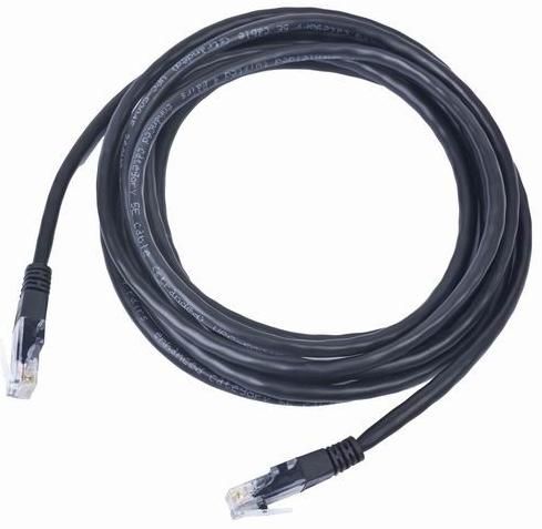 PP12-5M/BK Gembird Mrezni kabl, CAT5e UTP Patch cord 5m black A - Слика 2