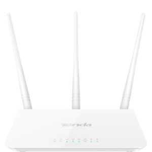 Tenda F3 Wireless N300 Ruter, WISP/WDS-bridge/AP/WPS, 3L/1W fixed antenna 3x5dBi