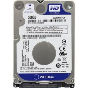 HDD 2.5 * 500GB WD5000LPCX WD BLUE 5400RPM 16MB SATA3 7mm