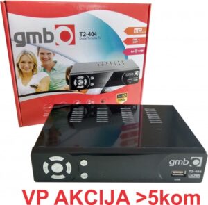 GEMBIRD GMB-T2-404 * DVB-T2 SET TOP BOX USB/HDMI/Scart/RF-out, PVR, Full HD, H264,hdmi-kabl,RF modulator1319