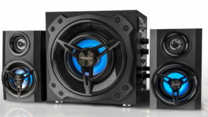 Microlab T11 Aktivni drveni zvucnici 2.1 42WRMS(26W, 2x8W) SD, USB, Bluetooth, 3.5m RGB light