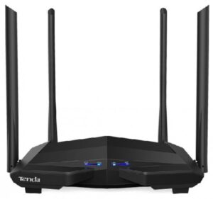 Tenda AC10 V4.0 * AC1200 wireless dual band ruter 2.4+5GHz, 1W/3L, Gbit 1Ghz cpu 128mb, 4x6dBi(2999)