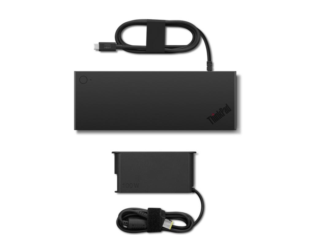 LENOVO ThinkPad USB4 Smart Dock 5500 PD 3.1, do 100W - Слика 2