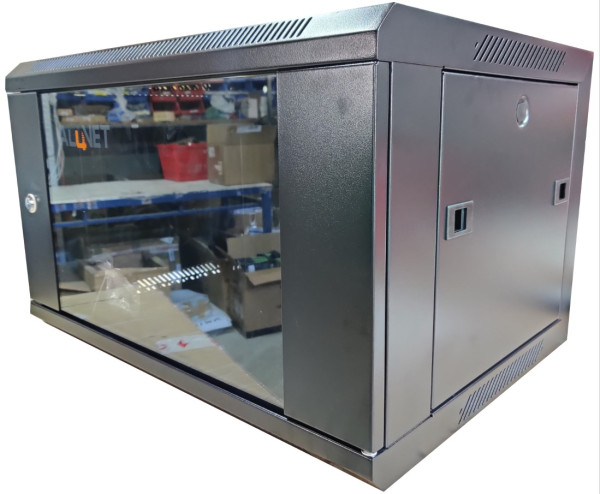 A4N Rek orman 6U 19inca, WS1-6406 wall mount cabinet 600x450mm 238 - Слика 2