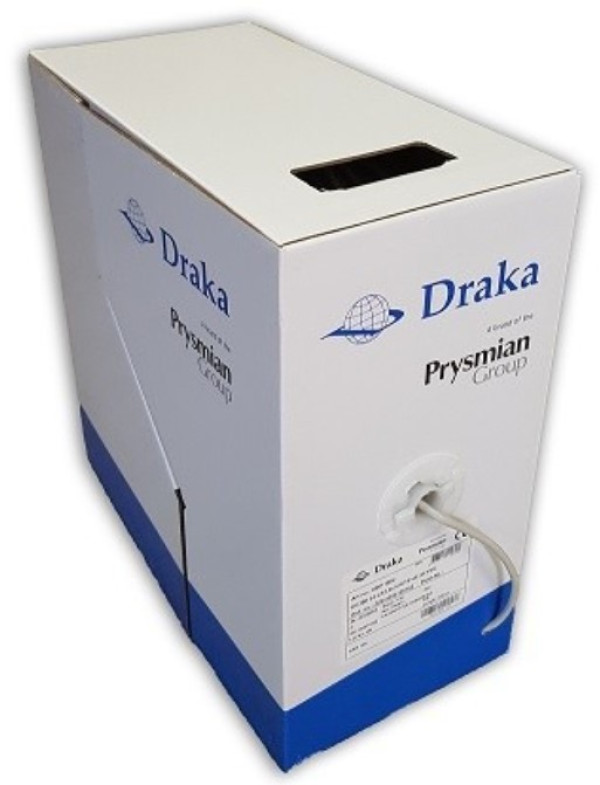 DRAKA Kabl mrezni UC300 AWG24 Cat.5e U/UTP PVC, BAKARNI, Pun presek 305m 4 - Слика 2