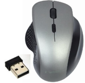 MUSW-6B-02-BG Gembird Bezicni mis 2,4GHz opticki USB 6-button 800-1600Dpi black-spacegrey 112mm