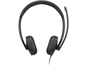 Slušalice LENOVO VoIP Headset 5000 žicne /USB-C+adapter USB-A/ Teams/crna